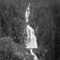 Giessbach par Adolphe Braun en 1860