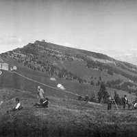 Rigi Kulm, Les Quatre Cantons, par Adolphe Braun en 1854