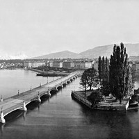 Genève par Adolphe Braun en 1860