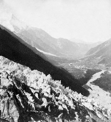 Glacier des Bois par Adolphe Braun Glacier des Bois par Adolphe Braun