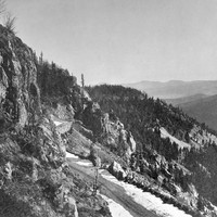 Col de la Schlucht par Braun (tirage au charbon)