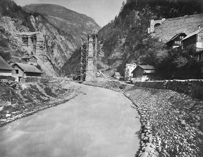 Chärstellenbach à Amsteg par Braun Chärstellenbach à Amsteg par Braun