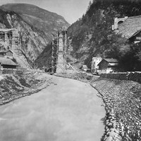 Chärstellenbach à Amsteg par Braun