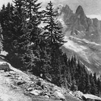 Aiguille verte et les Drus, avant 1927