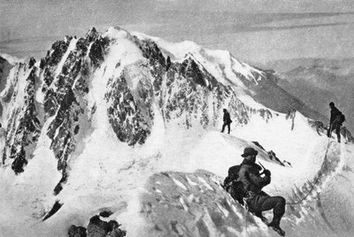 Arête du Chardonnet, Aiguille Verte, avant 1927
