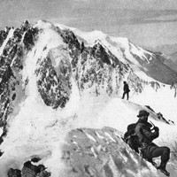 Arête du Chardonnet, Aiguille Verte, avant 1927