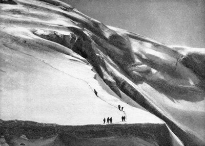Montée au Dôme du Goûter, avant 1927