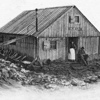 Ancienne cabane de Tête Rousse avant 1927