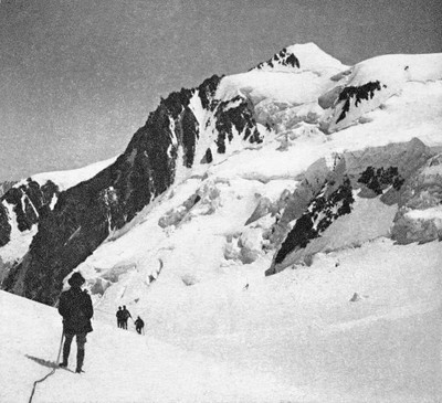 Mont Maudit - descente du Dôme du Goûter avant 1927