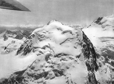 Mont Blanc du Tacul NNW, avant 1928