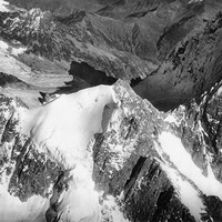 Aiguille de l'Eboulement, Aiguille de Leschaux - Mont Gruetta, avant 1928