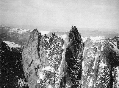 Aiguille du Fou, Aiguille de Blaitière E, avant 1928