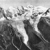 iguille du midi - Mt Blanc du Tacul - Mt Maudit - Mont Blanc - Dôme du Goûter avant 1927