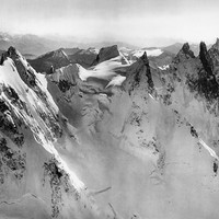 Dôme de Rochefort - Aiguille de Rochefort - Mont Mallet - Dent du Géant, avant 1928