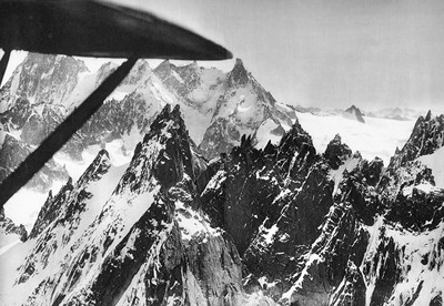 Aiguille de Blaitière, le Fou, Dent du Requin, Aiguilles Marbrées, avant 1928