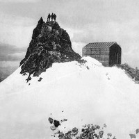 L'ancien refuge de l'Aigle vers 1910
