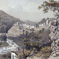 Lantosque et la Vésubie par Félix Benoist
