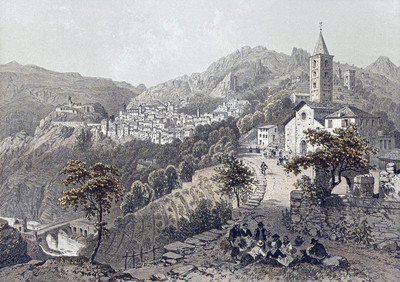 Saorge et la Roya par Félix Benoist