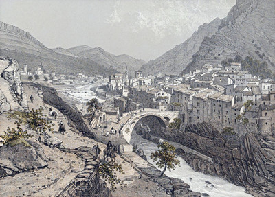 Breil et la Roya par Félix Benoist
