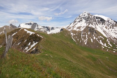 Possibilité de continuer sur la crête en direction du Chälihürli