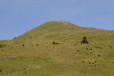 A l'appproche du sommet