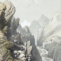 Gorge de la Vésubie par Félix Benoist