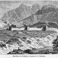 Montagne de Montbrison vue de la vallée de la Durance (GRV)