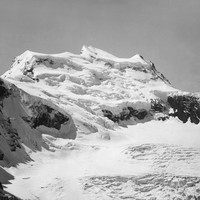 Grand Combin vu du  Mont Tavé par Vittorio Sella