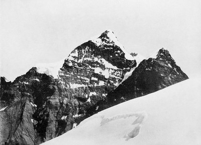Jungfrau S, par Vittorio Sella Jungfrau S, par Vittorio Sella