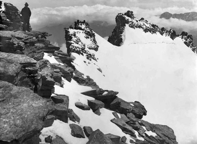 Sommet du Grand Paradis par Vittorio Sella - 1885 Sommet du Grand Paradis par Vittorio Sella - 1885