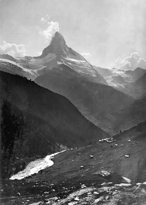 Cervin, par Vittorio Sella vers 1887 Cervin, par Vittorio Sella vers 1887