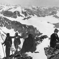 Sommet du Cervin par Vittorio Sella 1885