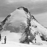 Dent d'Hérens par Vittorio Sella 1885