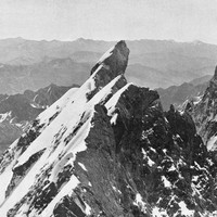 La Meije: pic central par Vittorio Sella