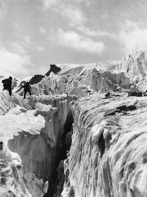 Glacier Dzasset - Pointe Ceresole par Vittorio Sella Glacier Dzasset - Pointe Ceresole par Vittorio Sella