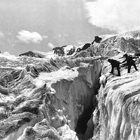 Glacier Dzasset - Pointe Ceresole par Vittorio Sella