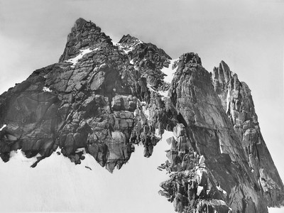 Aiguille du Midi par Vittorio Sella - 1885 Aiguille du Midi par Vittorio Sella - 1885