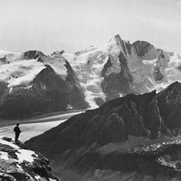 Gross Glockner, Freiwand par Vittorio Sella1885