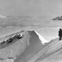Castor - Weisshorn - Dom - Täschhorn par Vittorio Sella en 1885