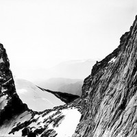 Brèche de la Meije vue de la pyramide Duhamel par Vittorio Sella (1885-1888)