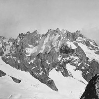 Grande Ruine, Ecrins par Vittorio Sella en 1885