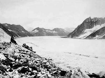 Aletschgletscher - Eggishorn, par Vittorio Sella Aletschgletscher - Eggishorn, par Vittorio Sella