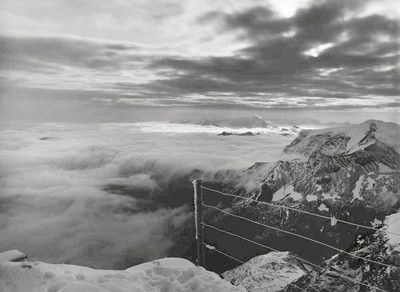 Vue de la Pointe Gnifetti, Mt Rose, par Vittorio Sella Vue de la Pointe Gnifetti, Mt Rose, par Vittorio Sella
