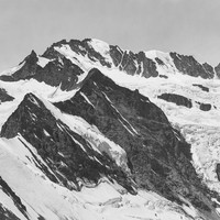 Grand Paradis par Vittorio Sella - 1885