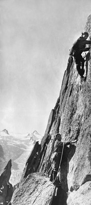 Dans le granit de Chamonix Dans le granit de Chamonix