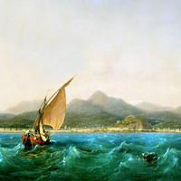Nice et les Alpes par Ambroise-Louis Garneray