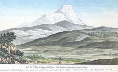 Cayambe par Hans Conrad Escher Cayambe par Hans Conrad Escher