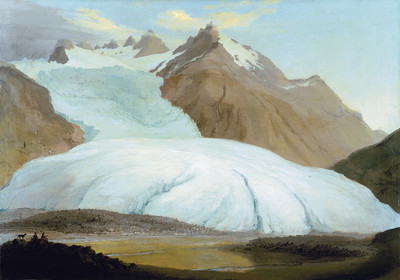 Glacier du Rhône en 1778 par Caspar Wolf Glacier du Rhône en 1778 par Caspar Wolf