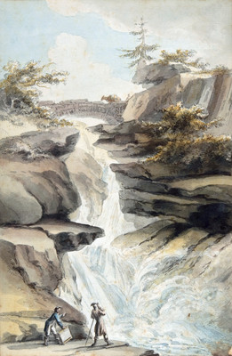 Haute vallée de l'Aar sous le Grimsel vers 1775 par Caspar Wolf Haute vallée de l'Aar sous le Grimsel vers 1775 par Caspar Wolf