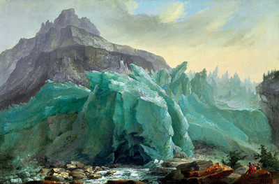 Mettenberg et le glacier inférieur de Grindelwald en 1774 par Caspar Wolf Mettenberg et le glacier inférieur de Grindelwald en 1774 par Caspar Wolf